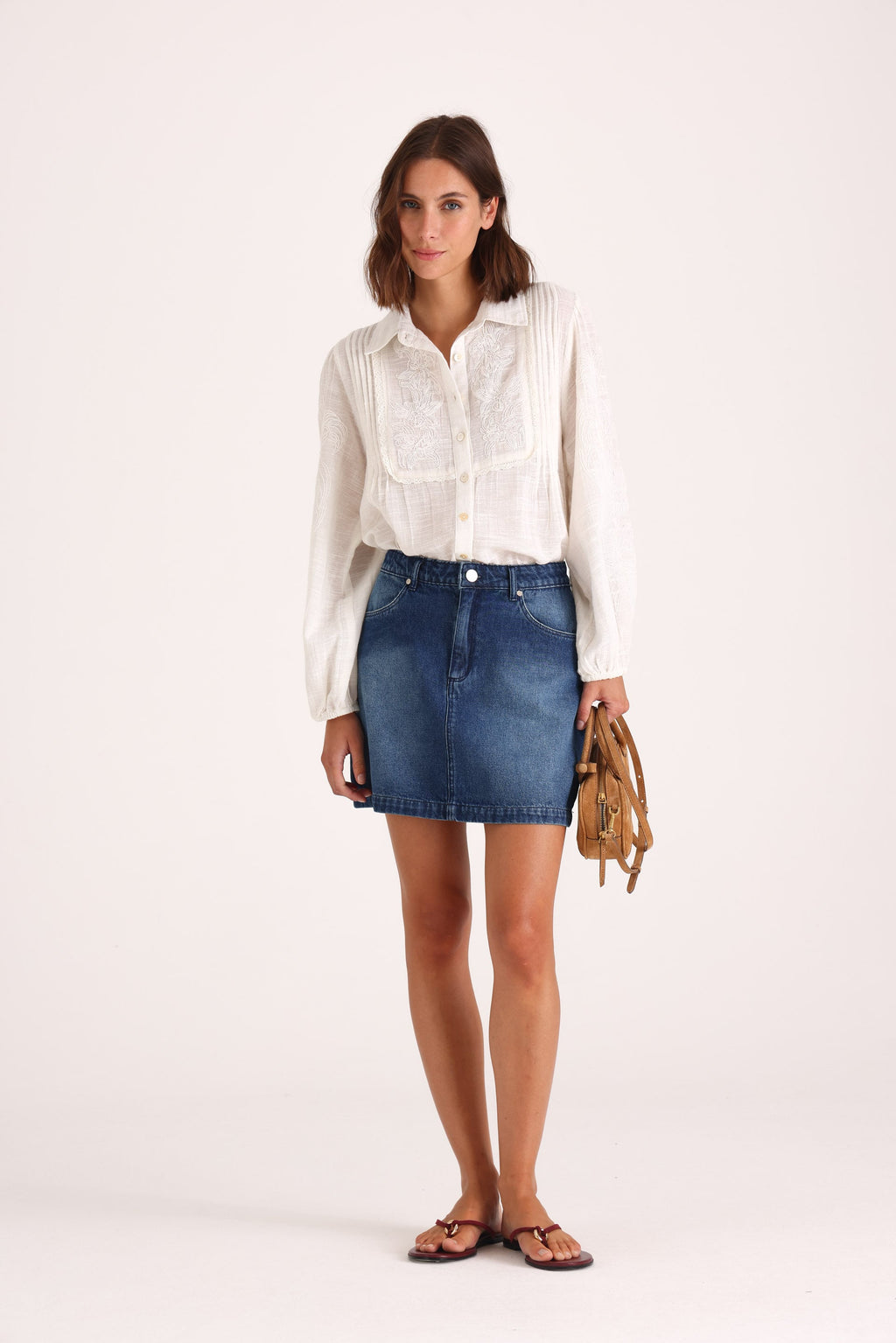 POLLERA T. MEDIO DEEP BLUE
