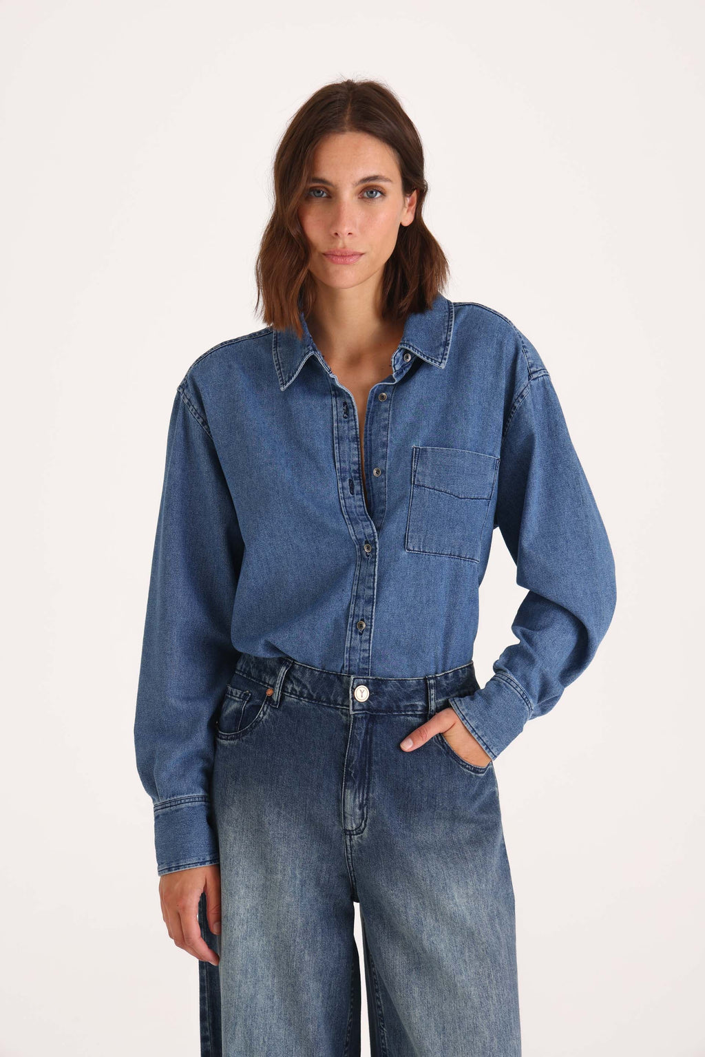 CAMISA DENIM LENA