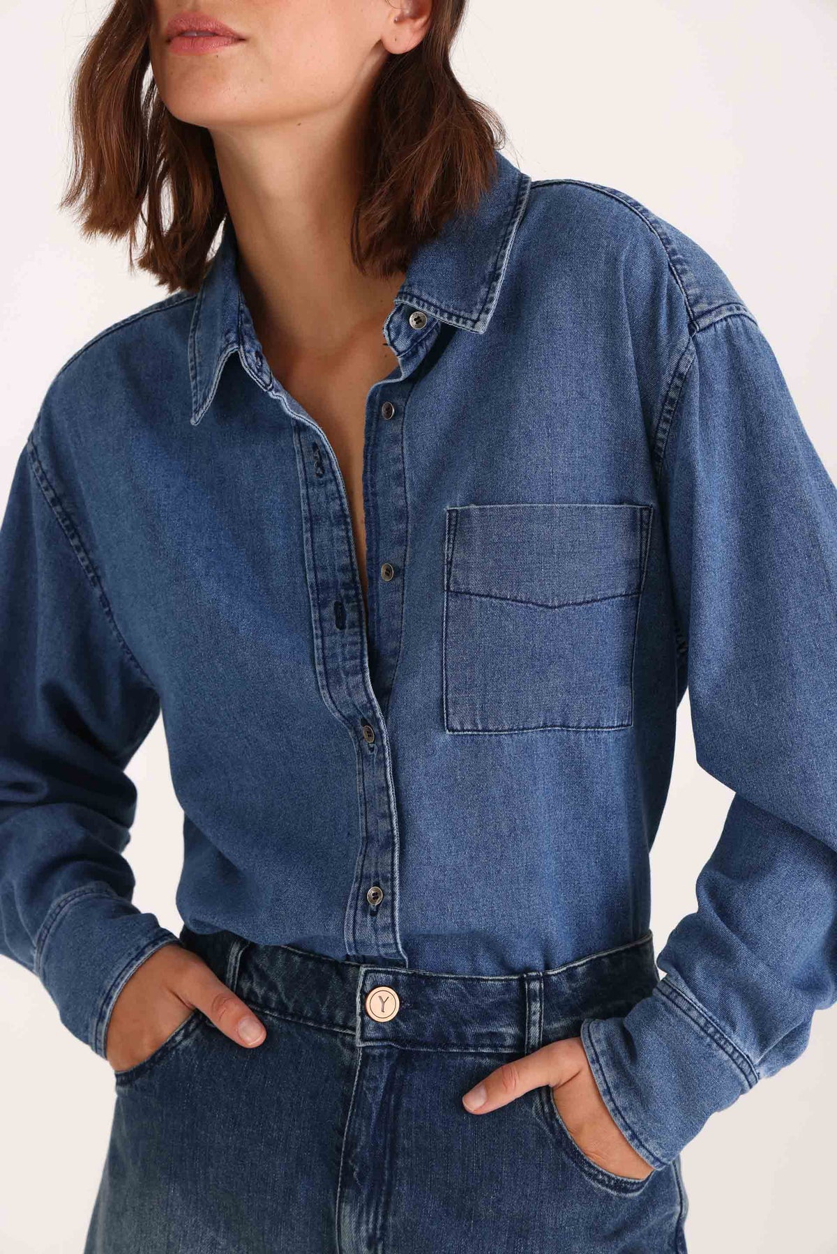 CAMISA DENIM LENA
