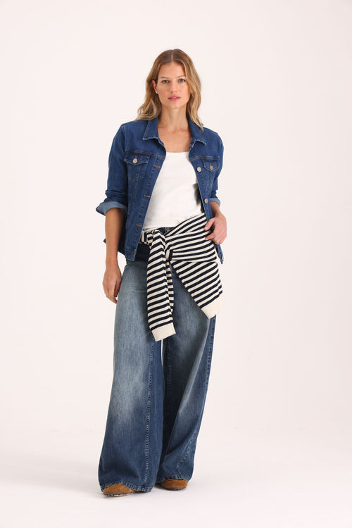 CAMPERA DENIM LARA BLUE