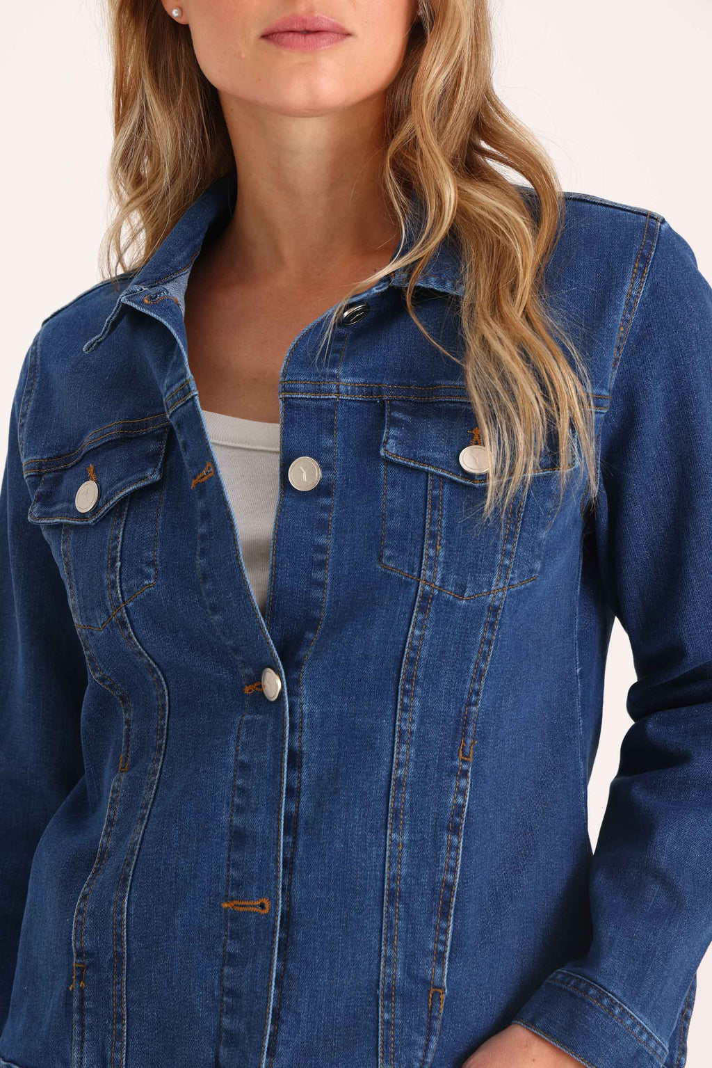 CAMPERA DENIM LARA BLUE
