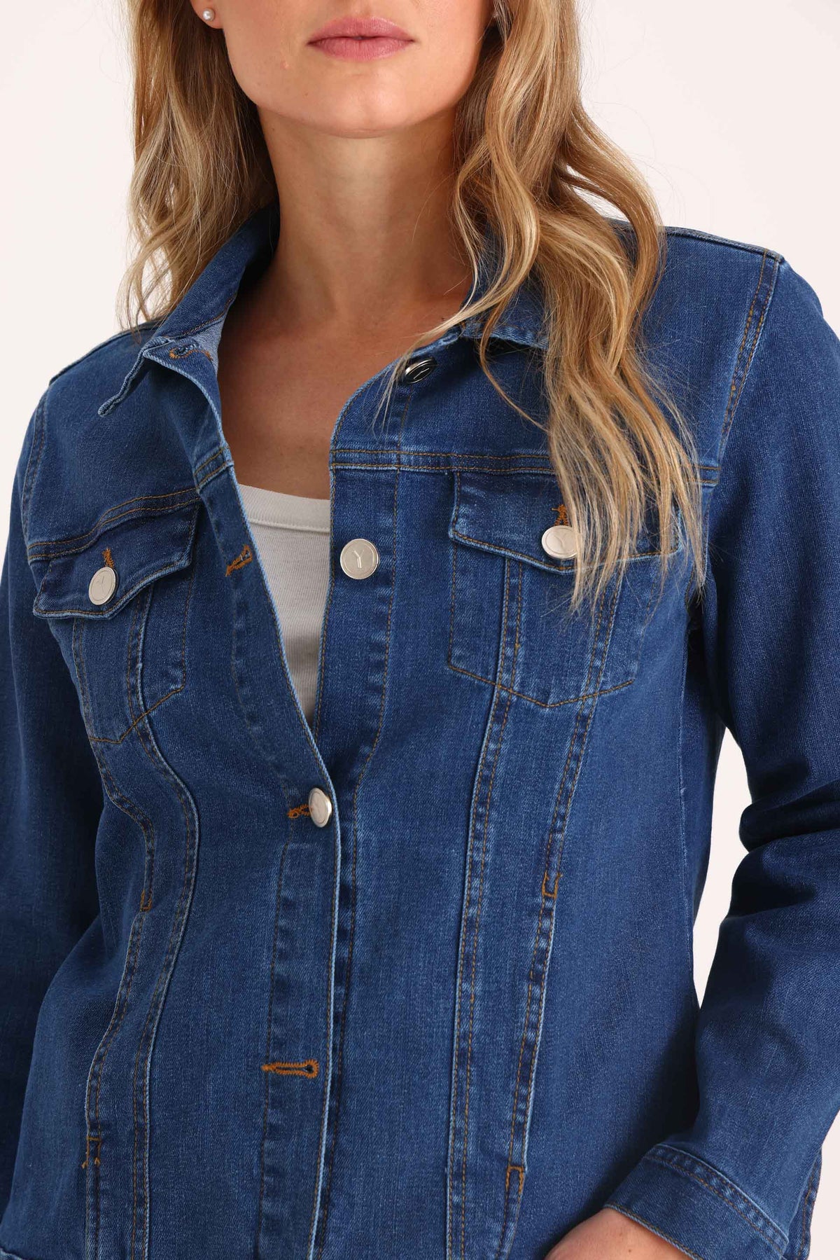 CAMPERA DENIM LARA BLUE