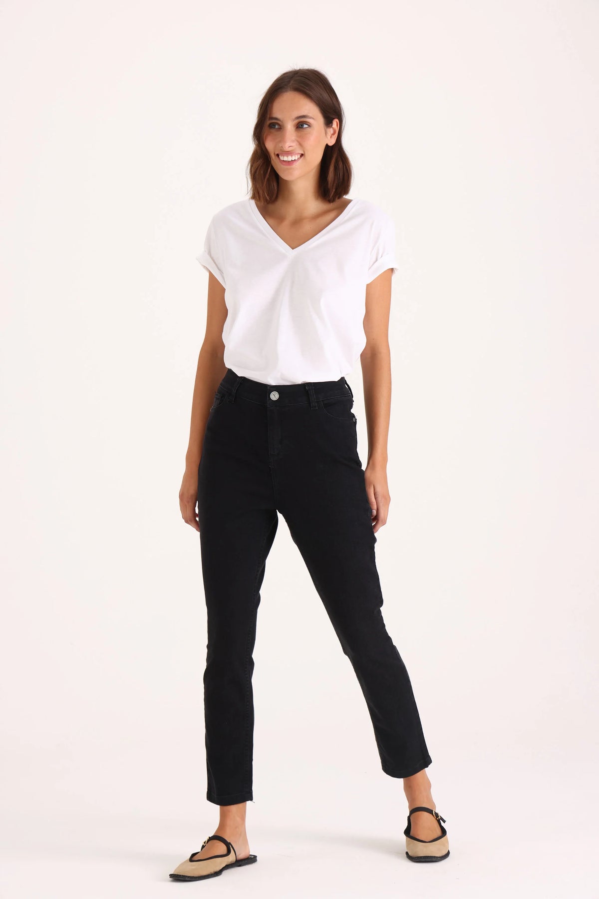 JEAN SKINNY T.ALTO BLACK